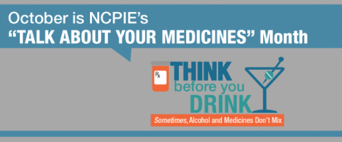 October is "Talk About Your Medicine" Month
